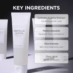 Madagascar Centella gel limpiador espumoso para iluminar el tono e hidratar 125 ml
