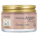 SO’BiO étic Anti-age Precieux Argan Crema rosada de día reafirmante GOLD BIO (50 ml) - reafirma e ilumina la piel