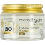 SO’BiO étic Anti-age Precieux Crema de noche nutritiva y reafirmante GOLD BIO (50 ml) - ideal para piel madura