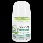 SO’BiO étic Desodorante roll-on 24h refrescante con menta BIO (50 ml) - eficaz hasta 24 horas