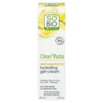 SO’BiO étic Gel-crema facial hidratante - Clean Yuzu BIO (40 ml) - ideal para piel grasa