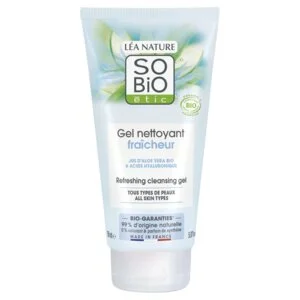 SO’BiO étic Gel limpiador hidratante Aloe vera BIO (150 ml) - para todo tipo de piel