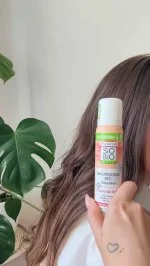 SO’BiO étic Champú seco suave en spray para cuero cabelludo sensible BIO (100 ml) - volumen y cabello limpio sin lavar