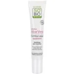 SO’BiO étic Crema calmante para el contorno de ojos con Aloe Vera BIO (15 ml) - hidrata y calma el contorno de ojos