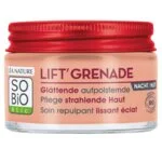 SO’BiO étic Crema de noche iluminadora antiarrugas Lift'Grenade BIO (50 ml) - con granada