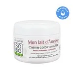 SO’BiO étic Crema corporal nutritiva con leche de burra BIO (200 ml) - también para piel sensible