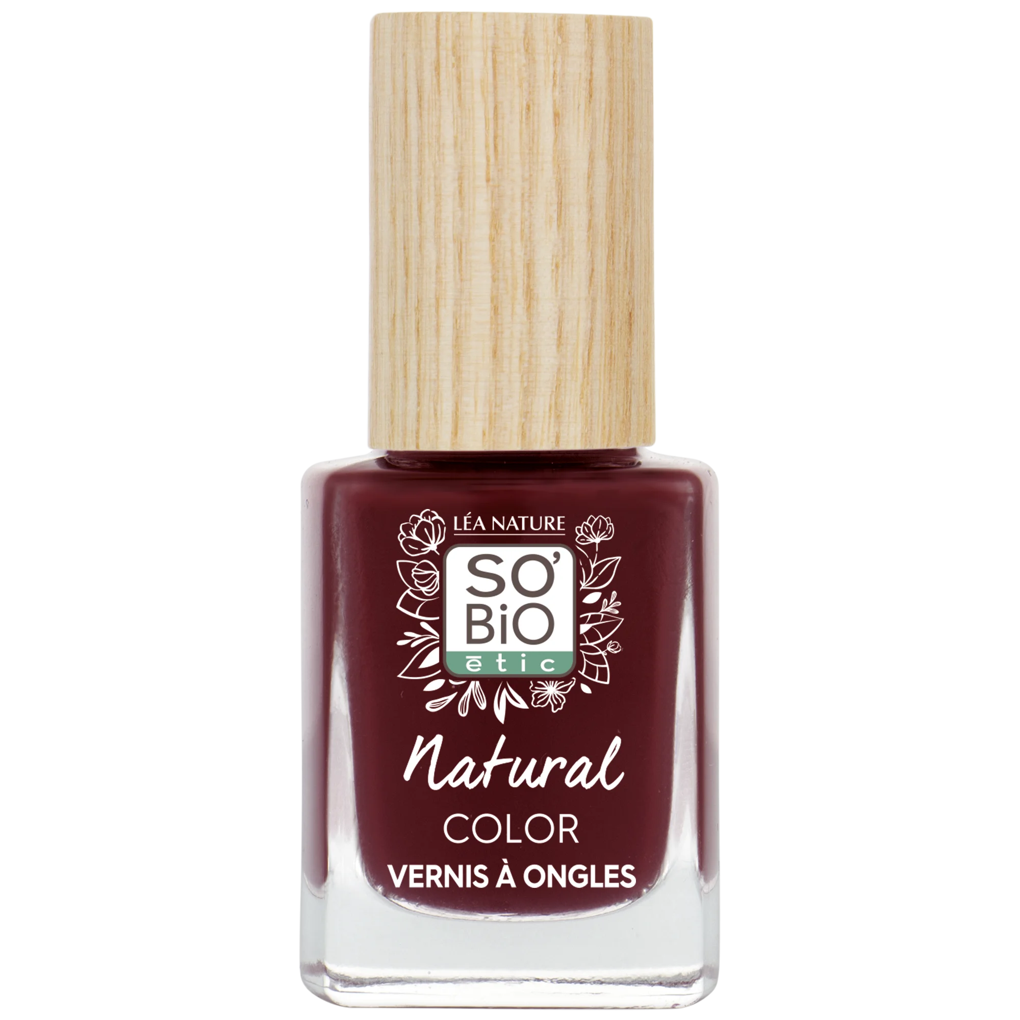 SO’BiO étic Esmalte de uñas - 15 rojo seductor (11 ml) - con un color brillante e intenso