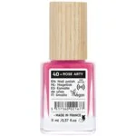 SO’BiO étic Esmalte de uñas - 40 rosa bohemio (11 ml) - con color brillante e intenso