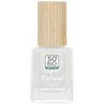 SO’BiO étic Esmalte de uñas - 80 blanco francés (11 ml) - con un color brillante e intenso