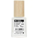 SO’BiO étic Esmalte de uñas - 80 blanco francés (11 ml) - con un color brillante e intenso