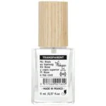 SO’BiO étic Esmalte de uñas transparente - capa base y de acabado (11 ml) - fortalece y alisa las uñas