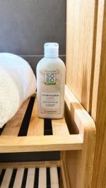 SO’BiO étic Leche desmaquillante con leche de burra BIO (200 ml) - elimina suavemente el maquillaje y las impurezas