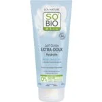 SO’BiO étic Leche corporal extra hidratante con Aloe vera y hialurón BIO (200 ml) - con ácido hialurónico