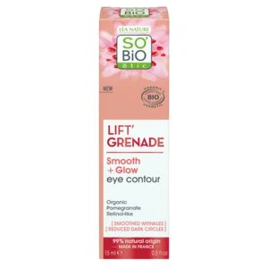 SO’BiO étic Cuidado del contorno de ojos Lift'Grenade BIO (15 ml) - con granada