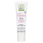 SO’BiO étic Sérum facial con Aloe vera - calma e hidratación para piel sensible BIO (30 ml) - hidrata, calma e ilumina