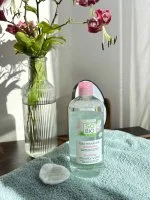 SO’BiO étic Agua micelar calmante con Aloe Vera BIO (500 ml) - enriquecida con agua de manzanilla