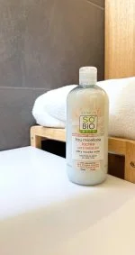 SO’BiO étic Agua micelar con leche de burra BIO (500 ml) - apta también para pieles sensibles
