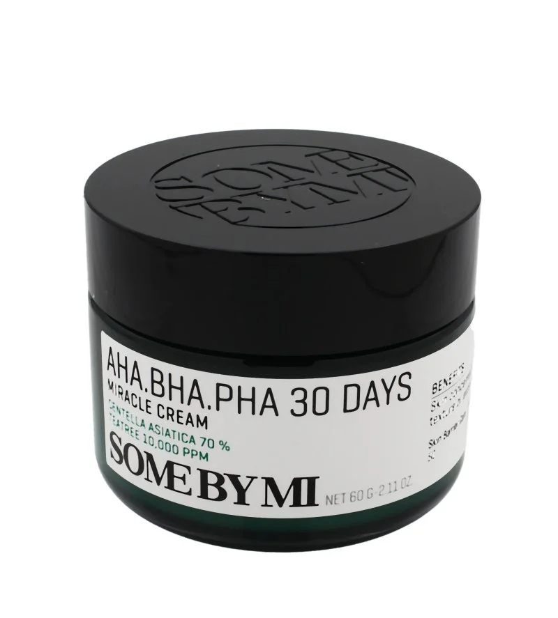 By Mi AHA BHA PHA 30 Days Miracle Cream crema multiactiva con efecto calmante 60 g