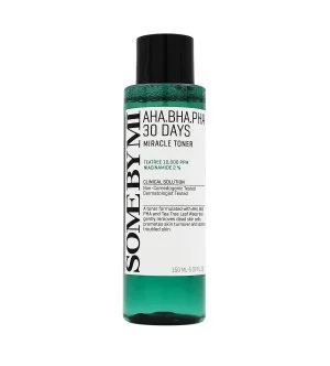 Some By Mi AHA BHA PHA 30 Days Miracle Toner tónico limpiador