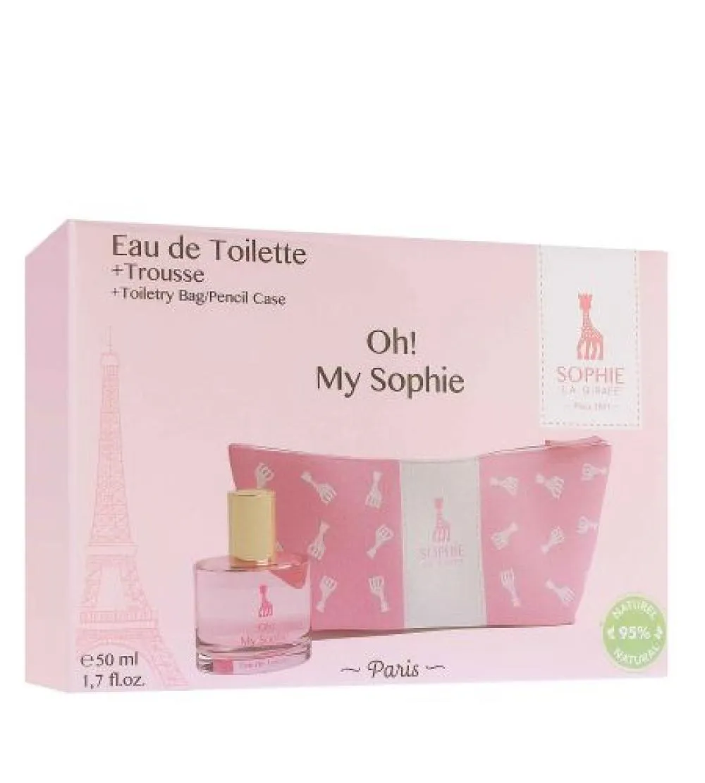 My Sophie set de regalo para niños Eau de Toilette 50 ml + neceser 50 ml + kosmetická taštička