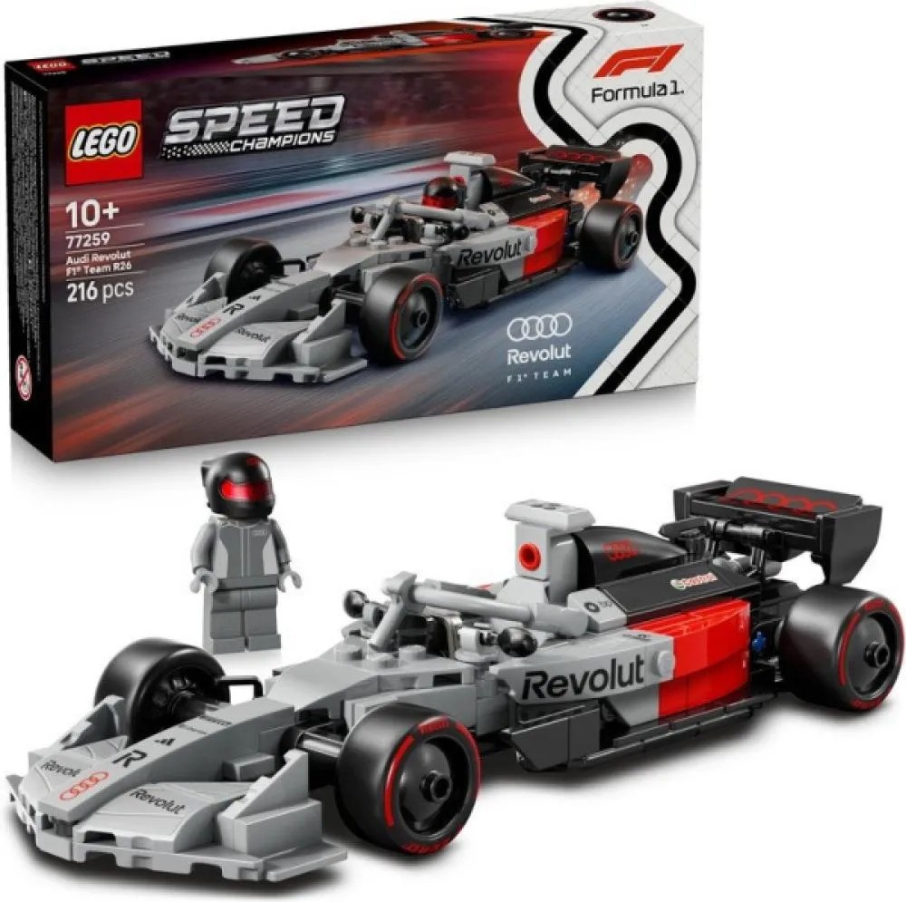 Speed Champions 77259 Coche de carreras Audi Revolut F1® Team R26
