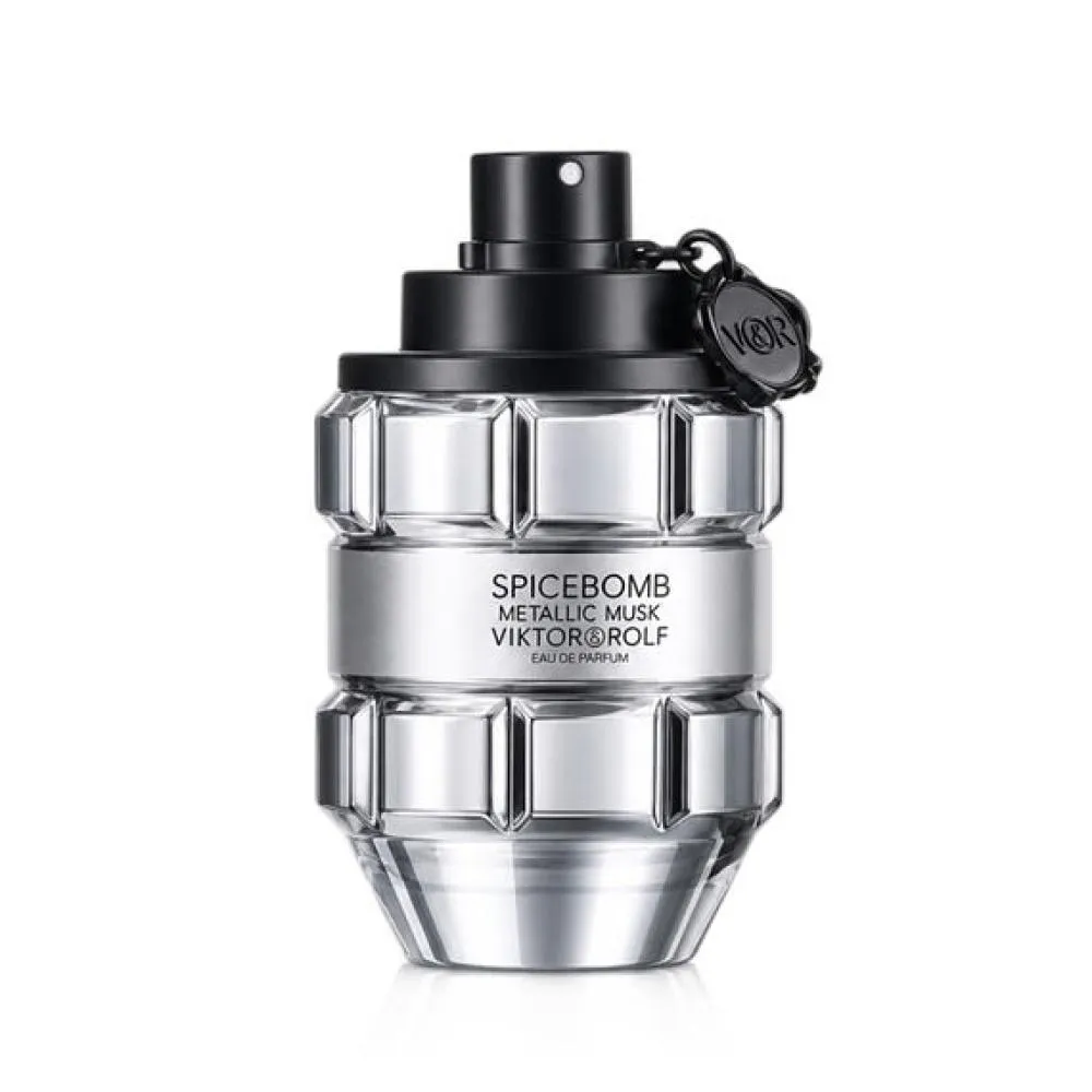 Spicebomb Metallic Musk agua de perfume para hombre 90 ml
