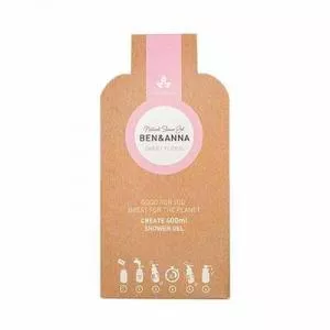 Ben & Anna Gel de ducha en gránulos SWEET FLORAL, 2 × 20 g (=2 x 200ml)