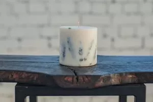 TL Candles Vela con aroma a lavanda XL