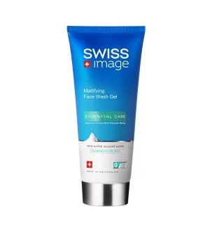 Swiss Army Image Essential Care Gel Limpiador Facial Espumoso Reductor de Poros y Matificante de Limpieza Profunda