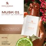 Musk 01 extracto de perfume unisex 50 ml