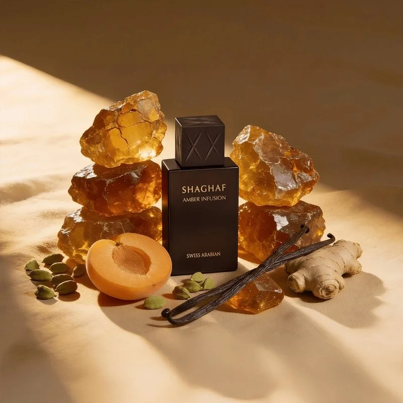 Shaghaf Amber Infusion agua de perfume unisex 25 ml