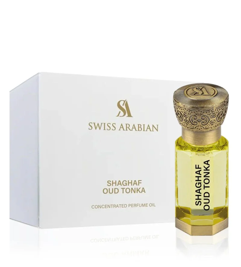 Shaghaf Oud Tonka aceite de perfume concentrado unisex 12 ml