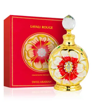 Swiss Arabian Layali Rouge aceite perfumado para mujer 15 ml