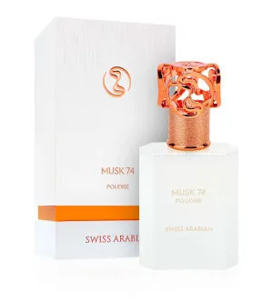 Swiss Arabian Musk 74 Poudré agua perfumada para mujeres 50 ml