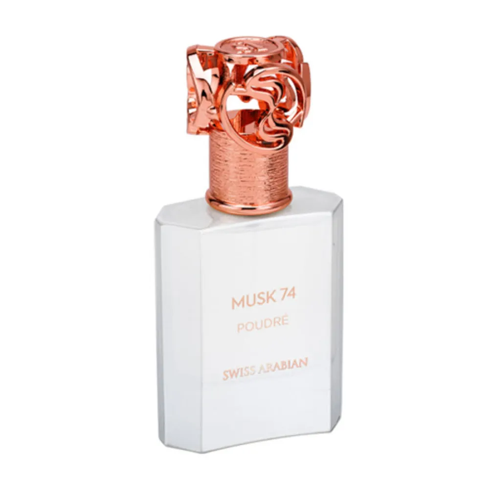 Musk 74 Poudré agua perfumada para mujeres 50 ml