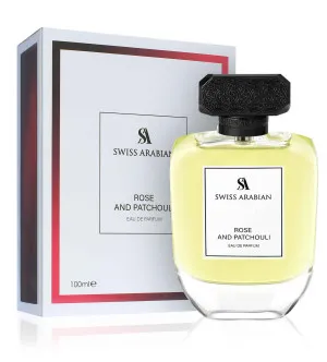 Swiss Arabian Rose and Patchouli agua de perfume para mujer 100 ml