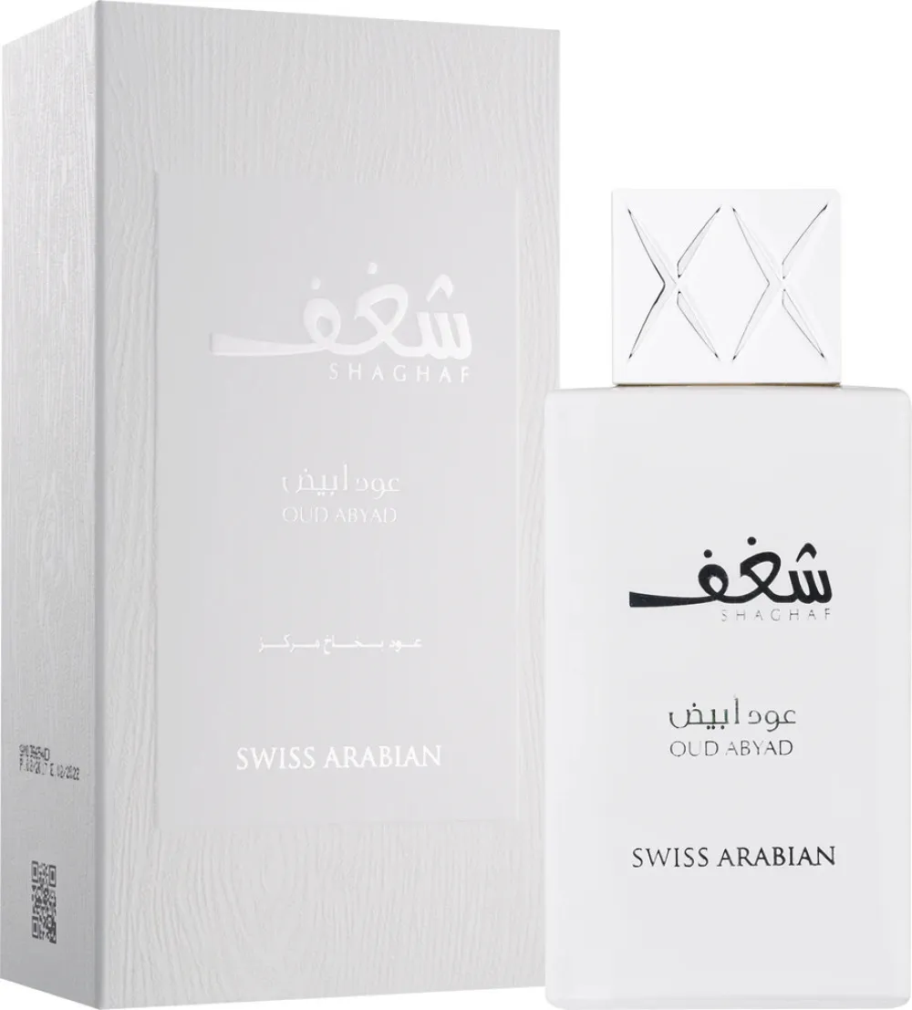 Shaghaf Oud Abyad agua perfumada unisex 75 ml