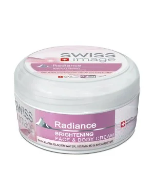 SWISS Image Cuidado corporal Radiance crema iluminadora para rostro y cuerpo