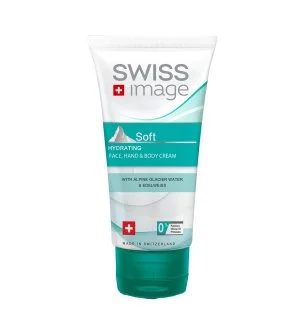 SWISS Image Crema hidratante suave para rostro, manos y cuerpo
