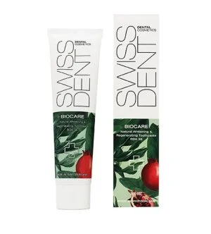 Swissdent Biocare pasta dental regeneradora y blanqueadora