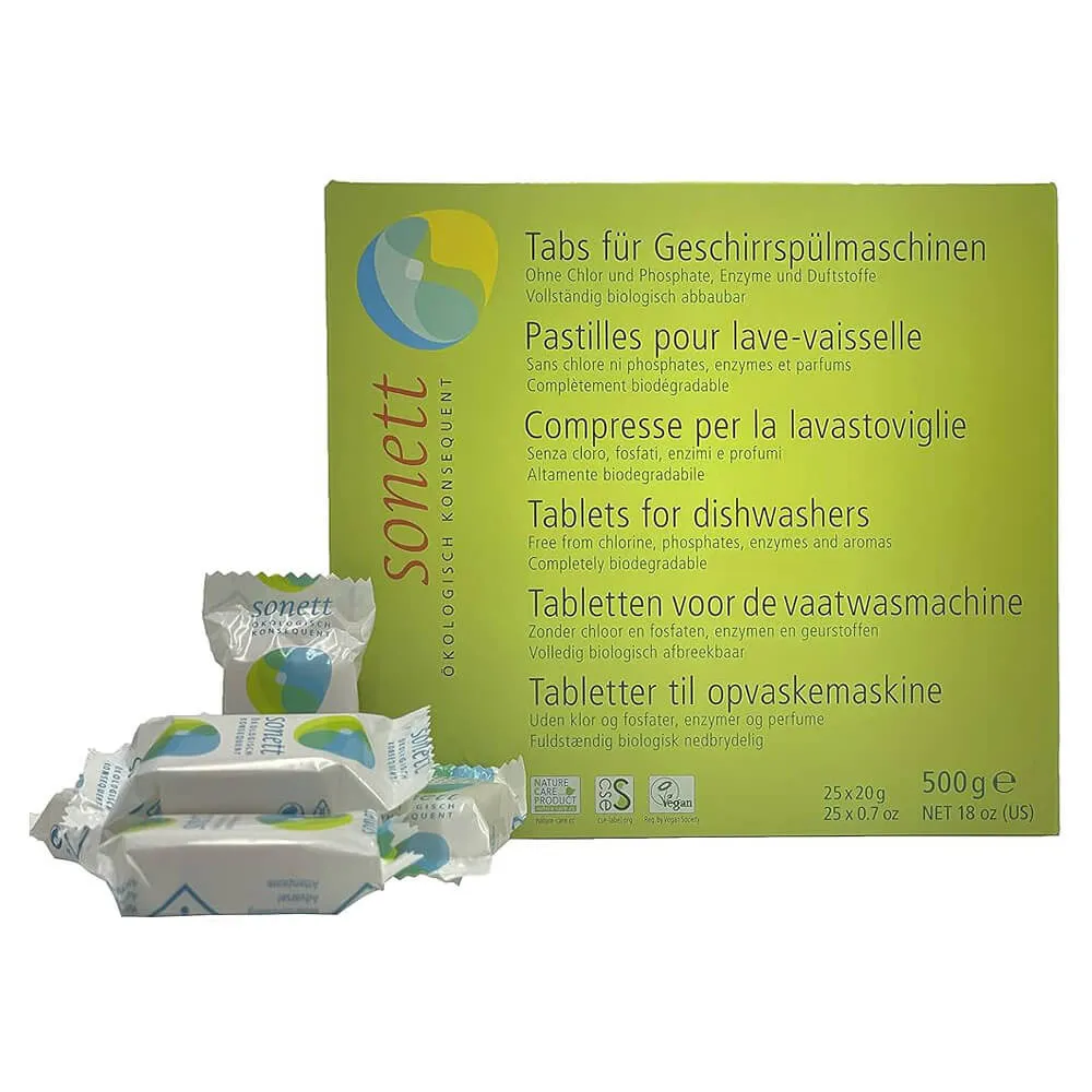 Sonett Pastillas para el lavavajillas (25 unidades) 500 g