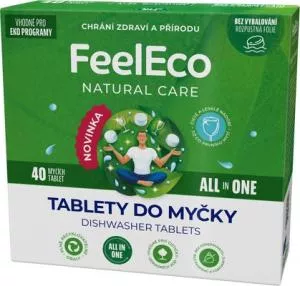 FeelEco Pastillas lavavajillas todo en uno 40 KS