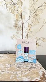 Taoasis Baldini Set Aroma mini Angel Scent BIO (10 ml) - etiqueta de madera como difusor