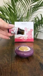 Taoasis Baldini Set de aroma All the Love BIO (5 ml) - fragancia armonizadora con difusor de piedra
