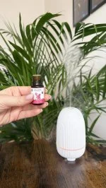 Taoasis Baldini Set de aroma All the Love BIO (5 ml) - fragancia armonizadora con difusor de piedra