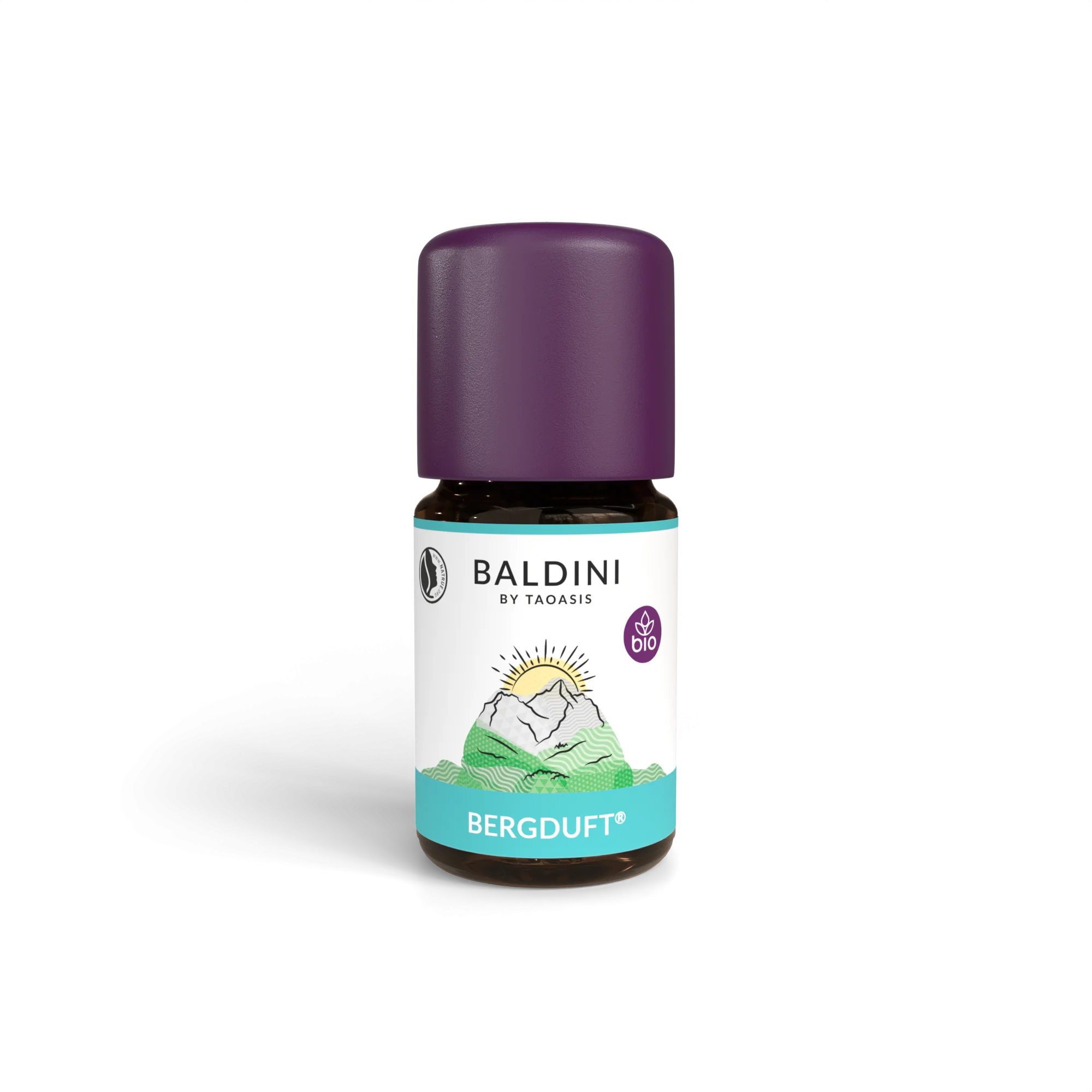 Taoasis Baldini Mezcla de aceites esenciales Mountain Scent BIO (5 ml) - estimulante, estabilizadora y refrescante