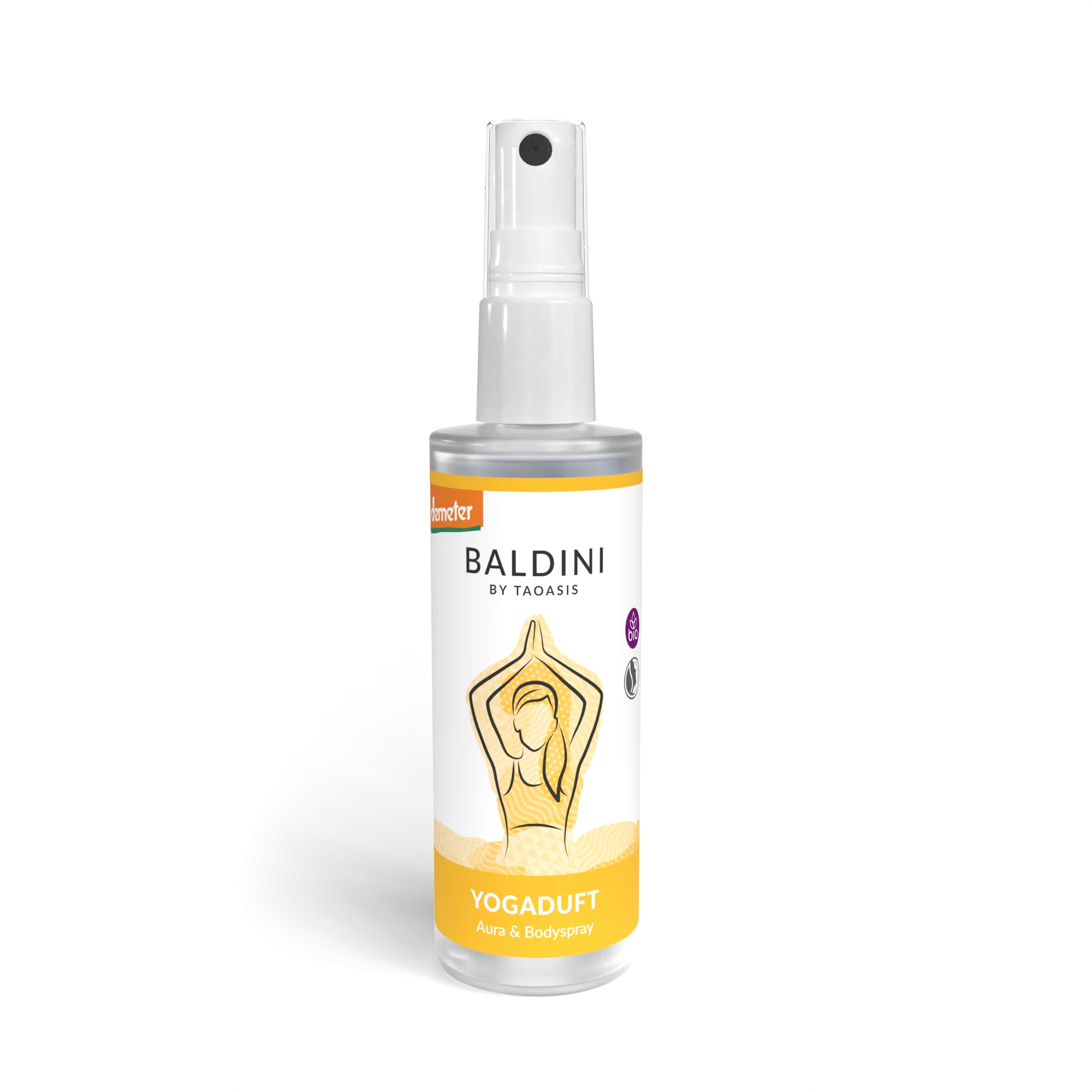 Taoasis Baldini Spray corporal Yoga Scent BIO (30 ml) - relajación e inspiración