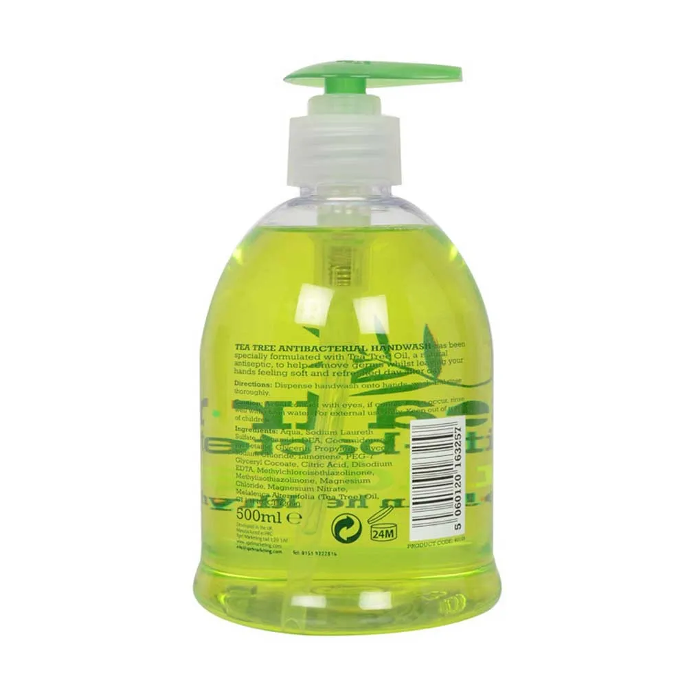 Tea Tree jabón de manos antibacteriano 500 ml