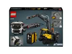 Technic 42175 Camión Volvo FMX y excavadora eléctrica Volvo EC230