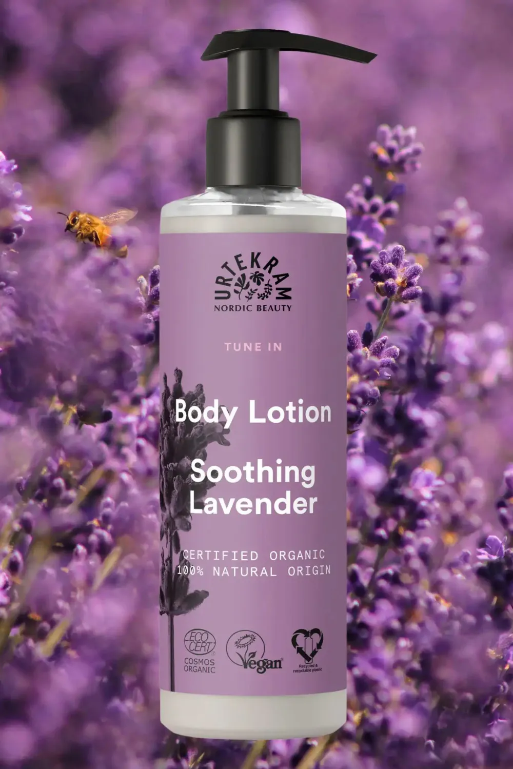 Urtekram Loción corporal calmante de lavanda 245ml BIO
